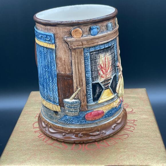 Royal Doulton 1974 Christmas Carol Tankard Marley Ghost Beswick Limited Edition - Picture 5 of 16